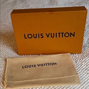 Authentic Louis Vuitton Small Box and Dust Bag